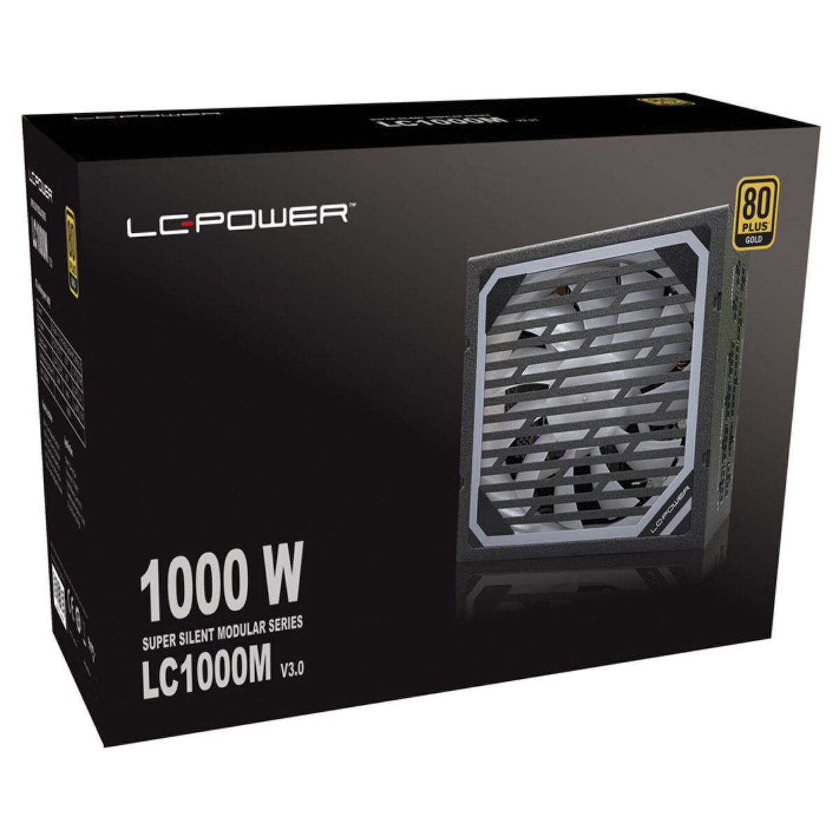 LC-Power LC100M rev. 3.0 1000W Full Modular 80 Plus Gold - Image 1