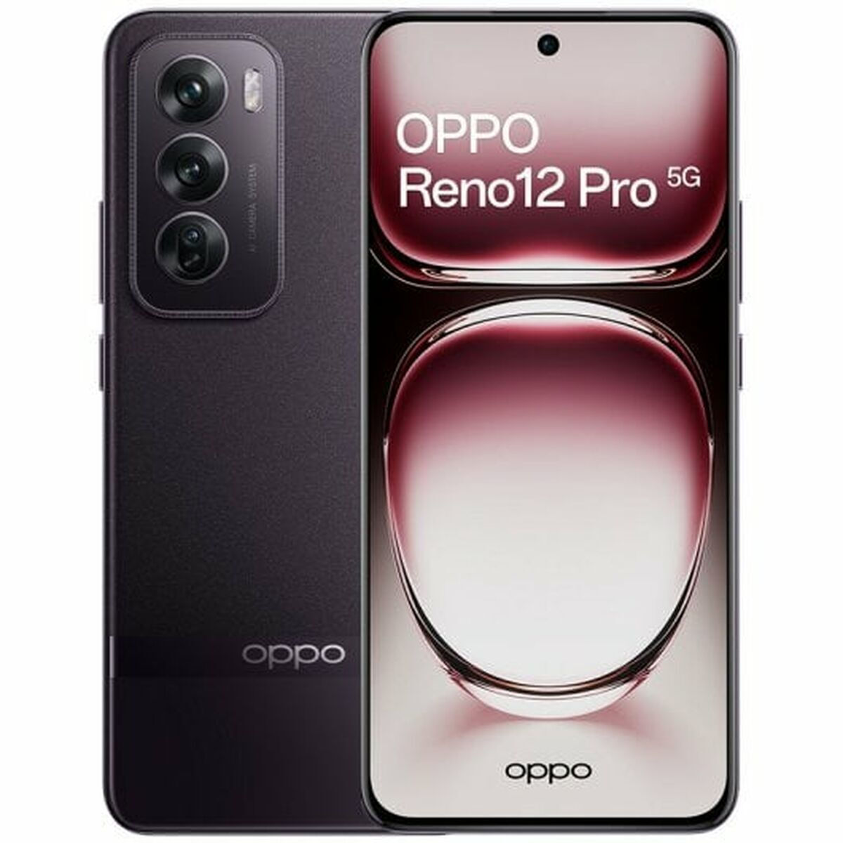 Oppo Reno12 Pro 5G Dual SIM (12GB/512GB) Nebula Black - Image 1
