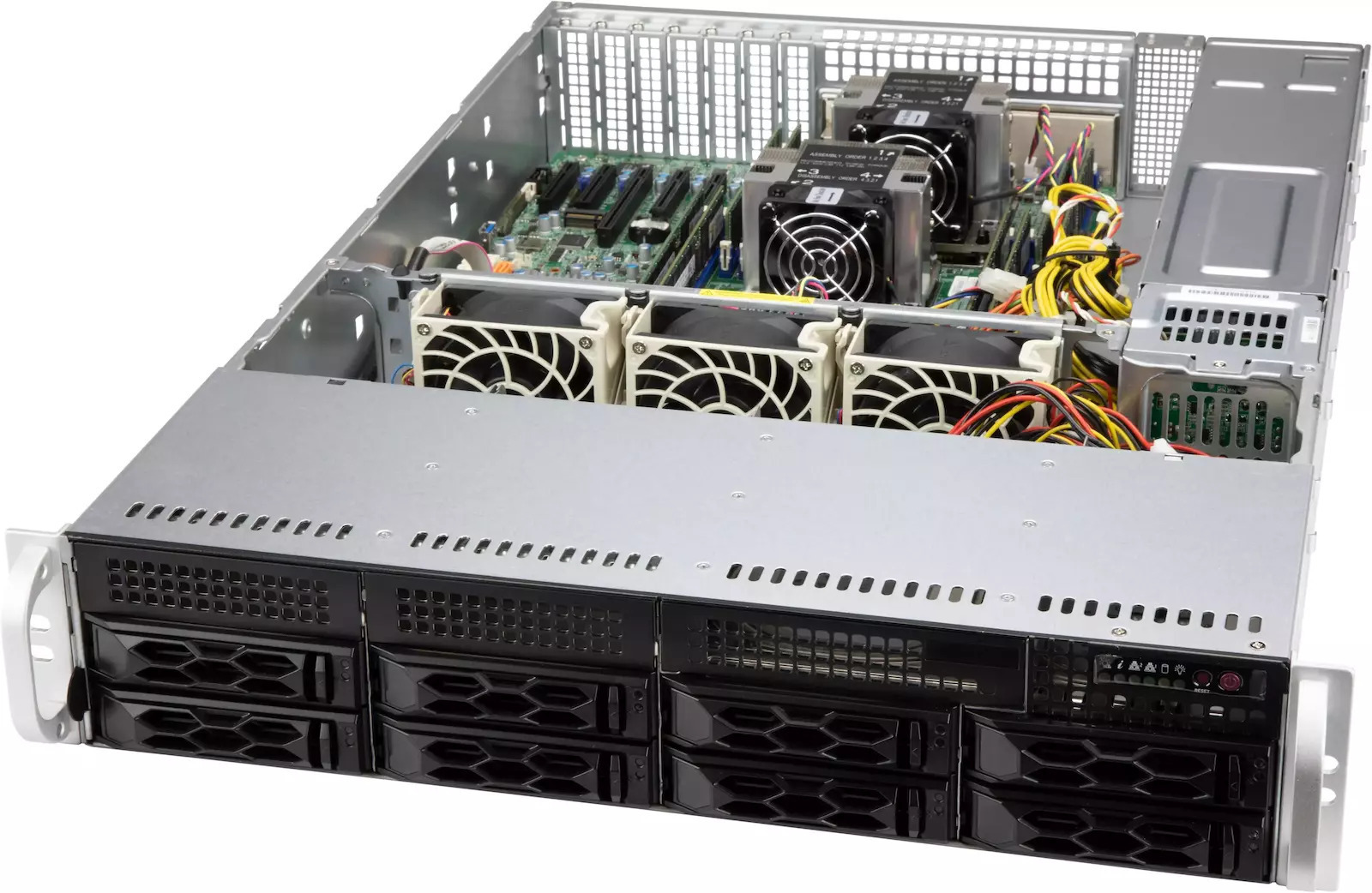 20241024141718_supermicro_2u_chassis_8x_3_5_hs_sas3_sata_2x650w_80plus_platinum Supermicro 2u Chassis 8x 3 5" Hs Sas3/sata 2x650w 80plus Platinum - Image 1