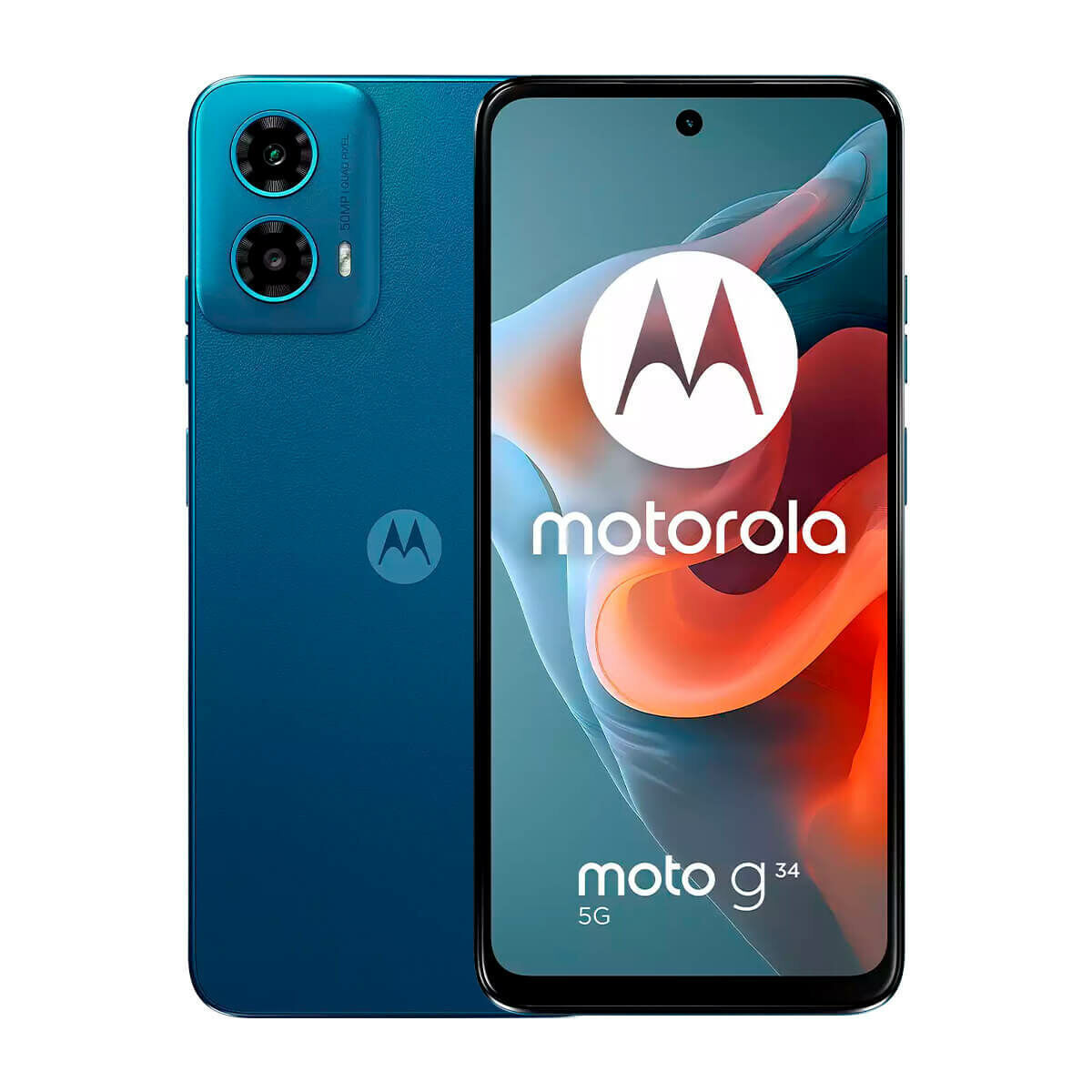 Motorola Moto G34 5G Dual SIM (4GB/128GB) Ocean Green - Image 1
