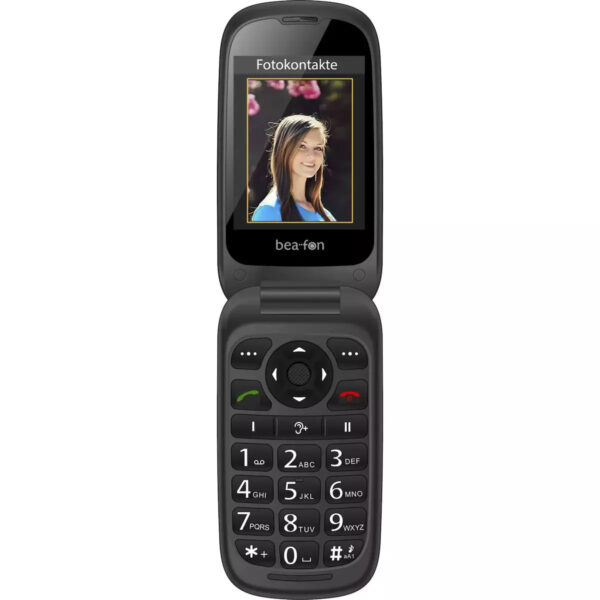 Bea-fon SL720 Dual SIM Κινητό με Κουμπιά Black