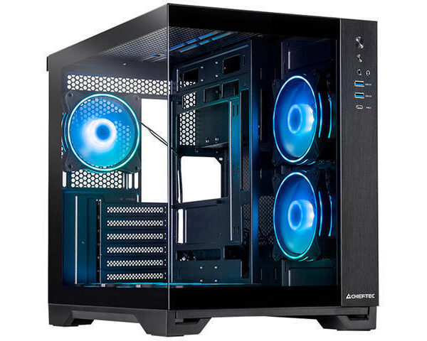 Chieftec Visio GM-30B-TG-OP Gaming Cube με Πλαϊνό Παράθυρο