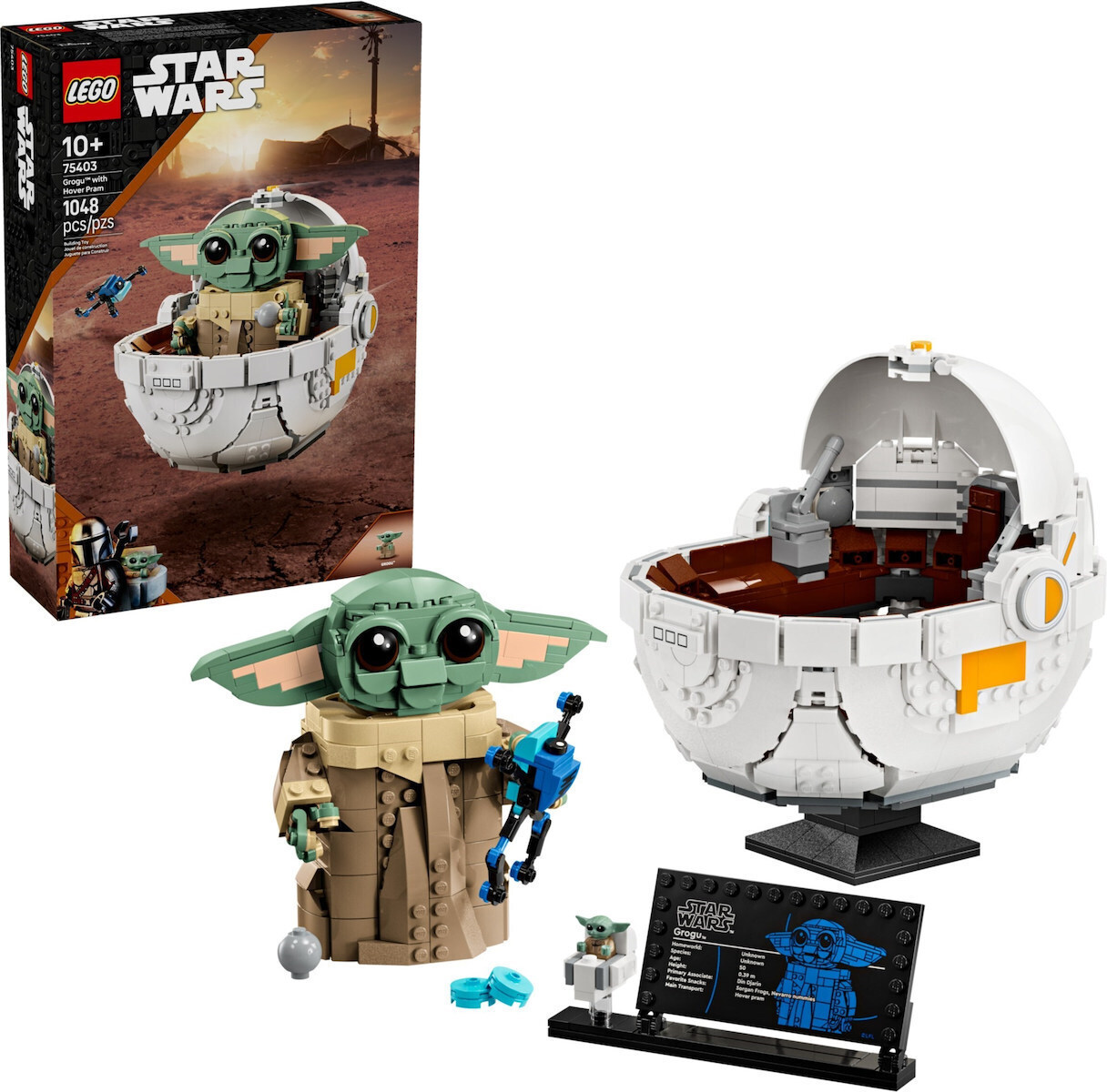 Lego Grocu With Hover Pram