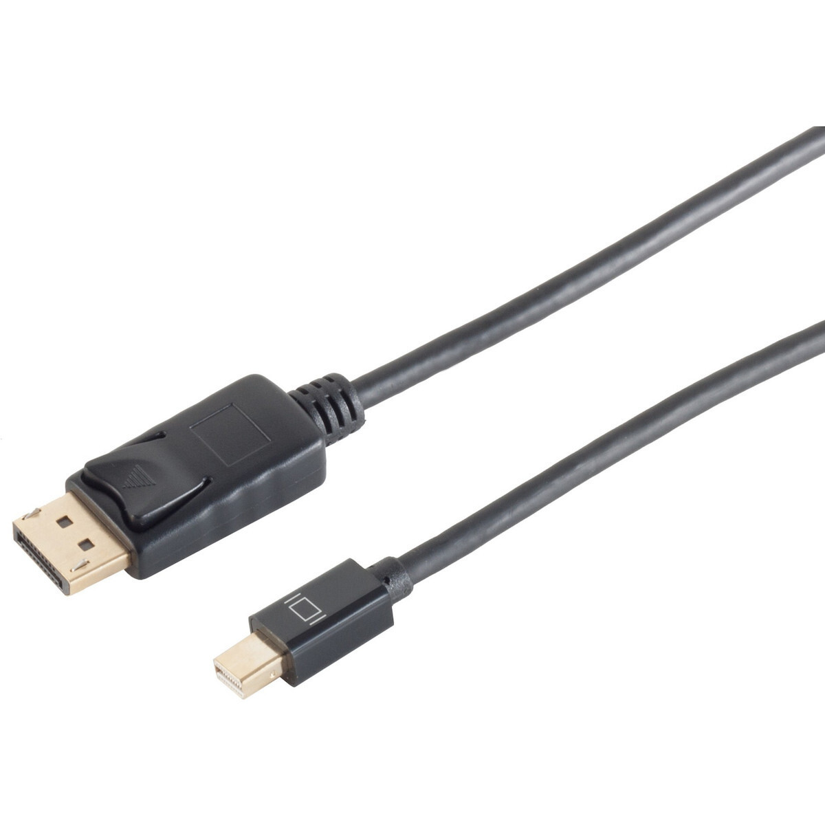 Cable DisplayPort male - mini DisplayPort male 2m Μαύρο (GM-108992) - Image 1