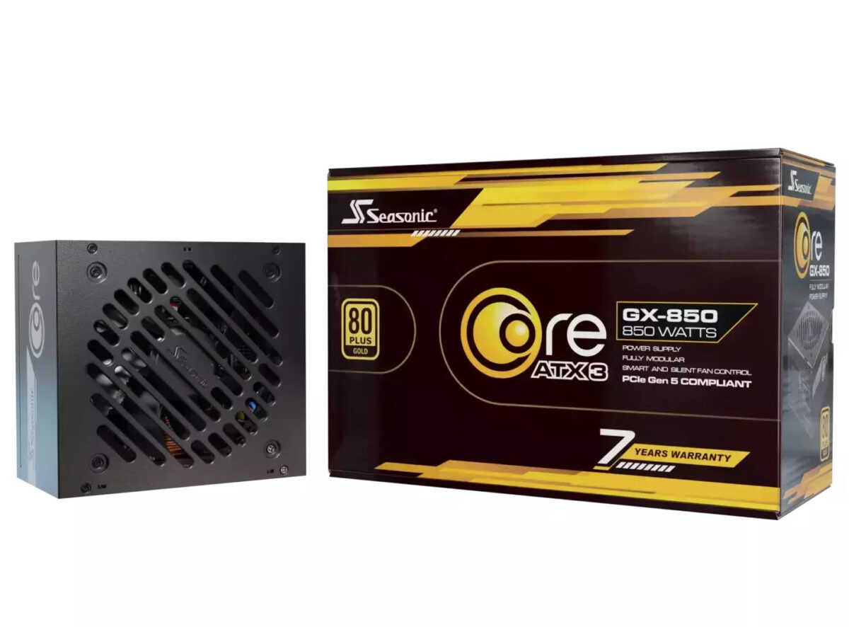 Seasonic Core GX ATX 3 (2024) 850W Full Modular 80 Plus Gold - Image 4