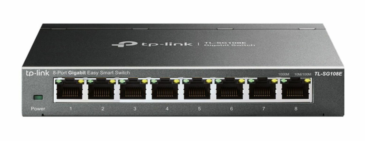 TP-LINK TL-SG108E v6 Unmanaged L2 - Image 1