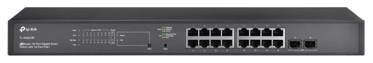 TP-LINK TL-SG2218P v1 Managed L3 PoE+ - Image 4