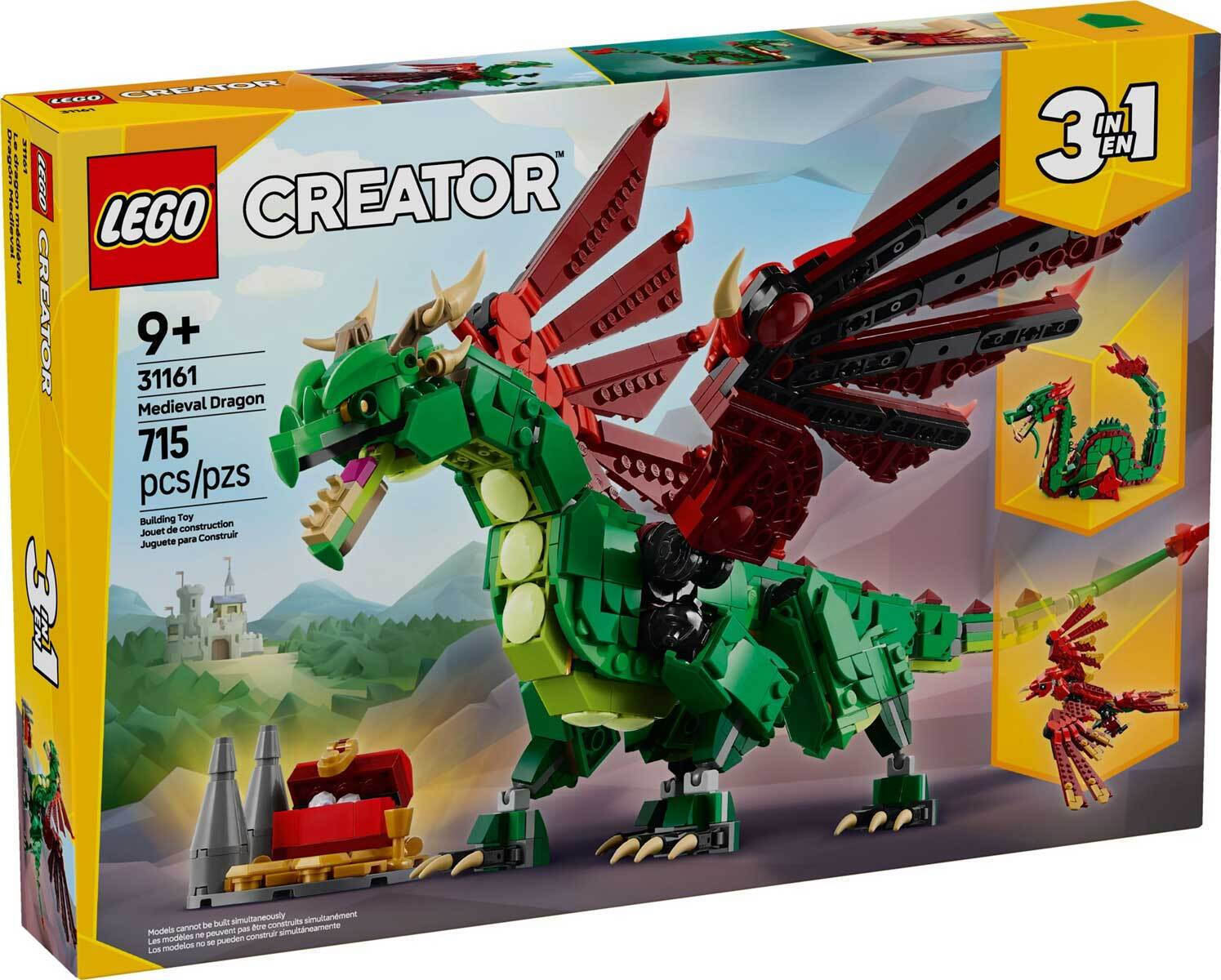 Lego Medieval Dragon
