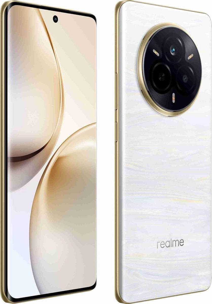 Realme 14 Pro 5G Dual SIM (8GB/256GB) Pearl White - Image 1