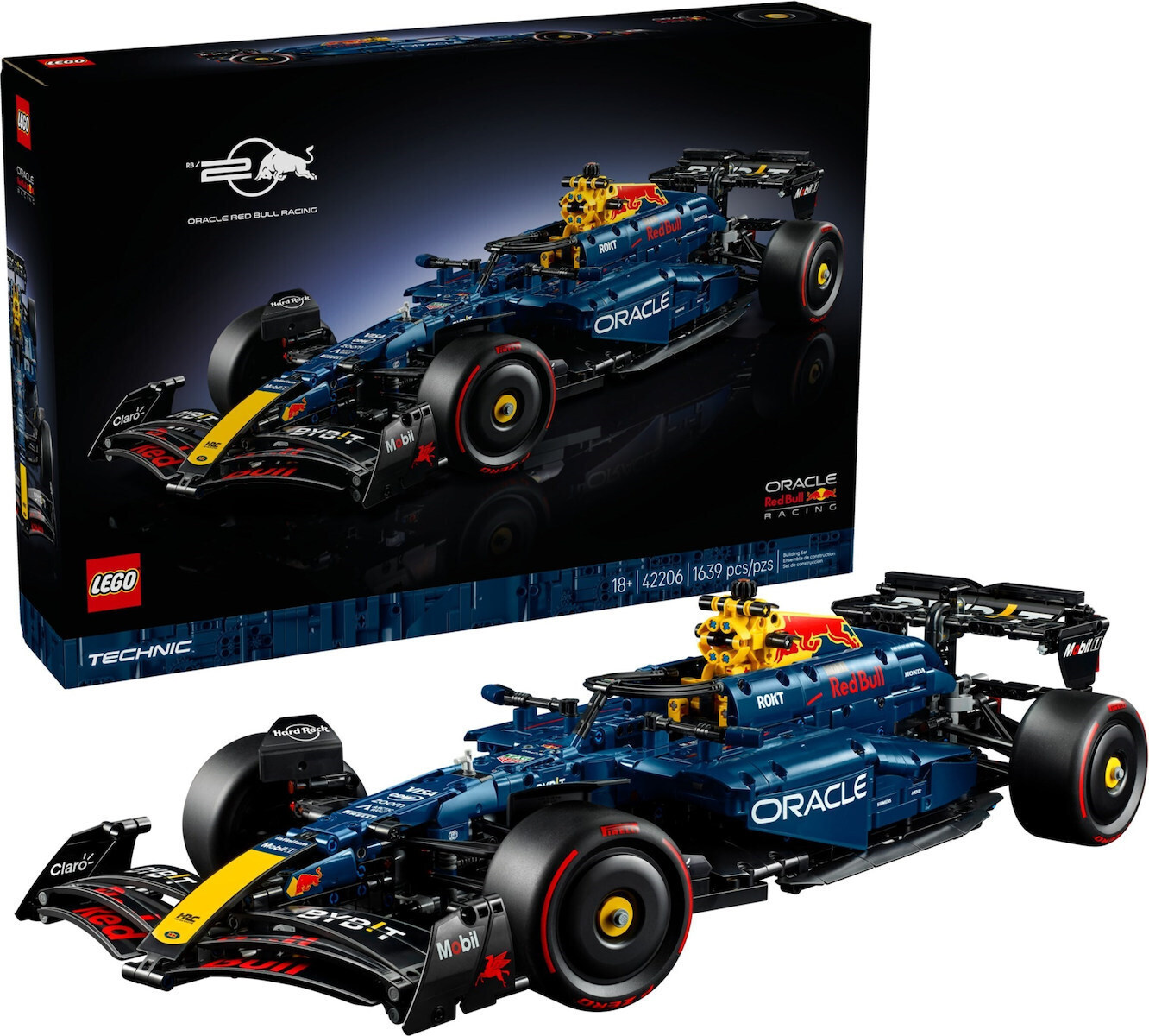 Lego Technic Oracle Red Bull Racing RB20 F1 Car για 18+ Ετών 1.639τμχ