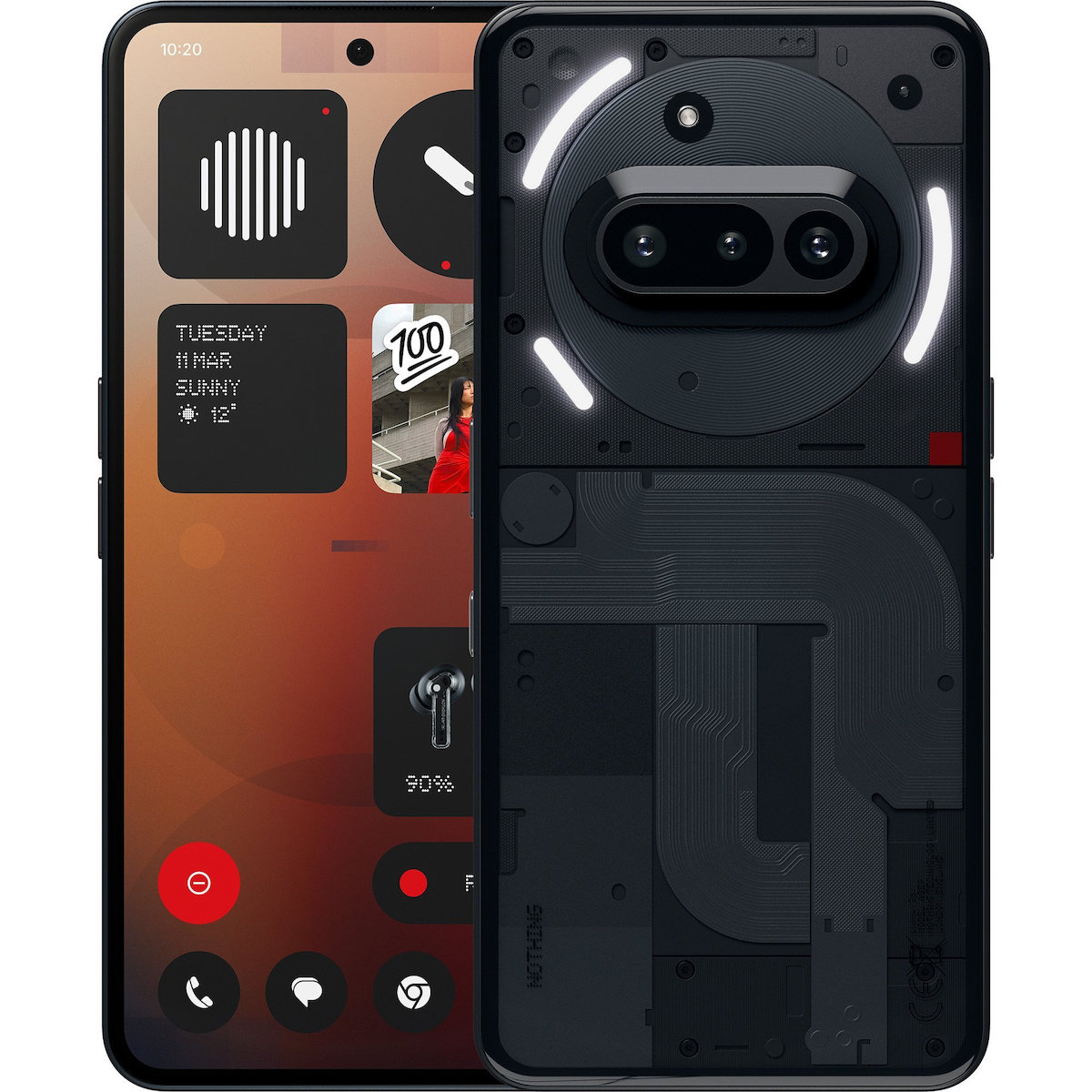 Nothing Phone (3a) 5G Dual SIM (8GB/128GB) Μαύρο - Image 1