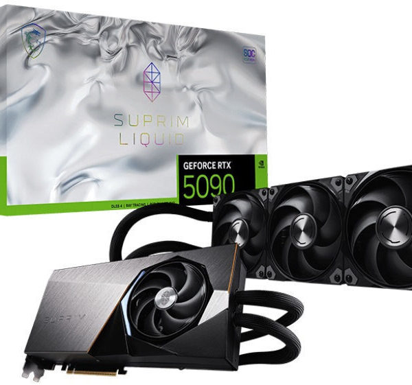 MSI GeForce RTX 5090 32GB Suprim Liquid SOC