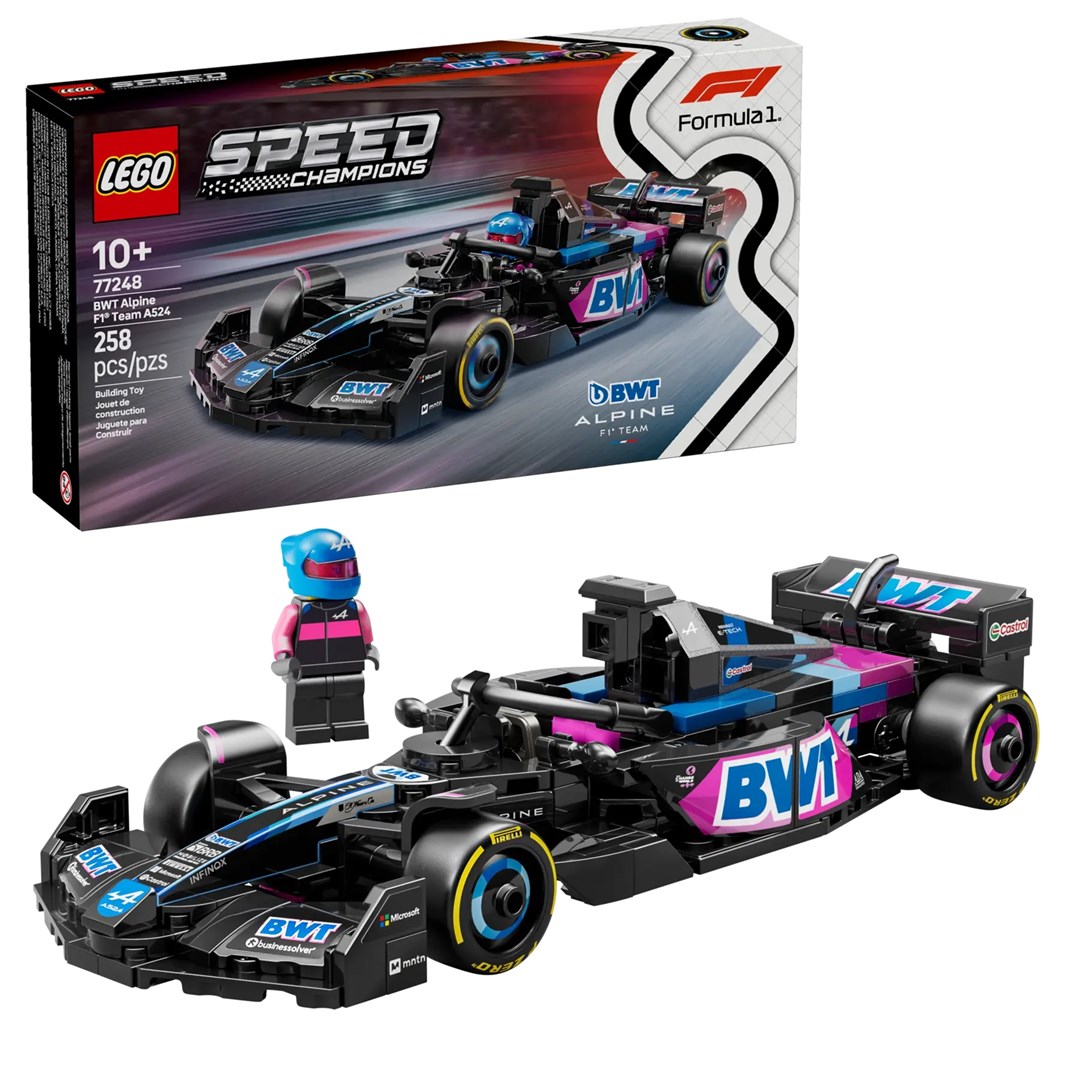 4b6f0261dca14f8f9c9067fc4b4f61cd Lego Speed Champions F1 BWT Alpine Racing Car για 10+ Ετών 258τμχ - Image 1