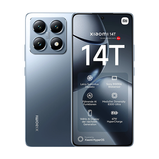 Xiaomi 14T 5G Dual SIM (12GB/256GB) Titan Blue