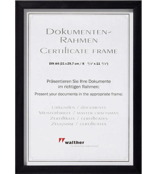 Walther Κορνίζα Πλαστική 21x29.7cm