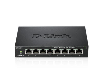 D-Link DES-108 Unmanaged L2