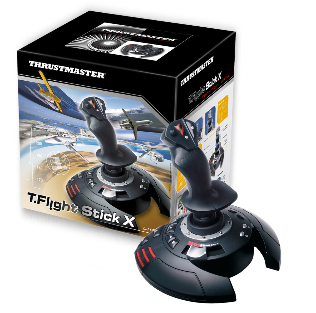 Thrustmaster T-Flight Stick X Joystick Ενσύρματο Συμβατό με PS3 / PC - Image 3