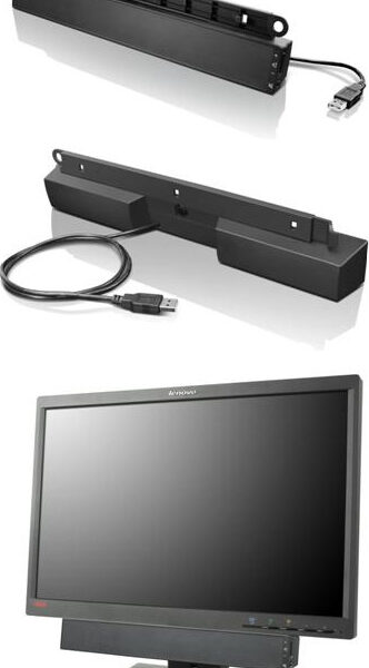 Lenovo 0A36190 2.0 με Ισχύ 2.5W σε Μαύρο Χρώμα