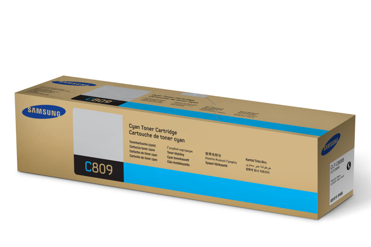 Samsung CLT-C809S Γνήσιο Toner Laser Εκτυπωτή Κυανό 15000 Σελίδων (SS567A) - Image 2