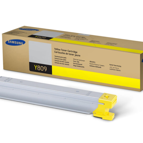 Samsung CLT-Y809S Γνήσιο Toner Laser Εκτυπωτή Κίτρινο 15000 Σελίδων (SS742A)