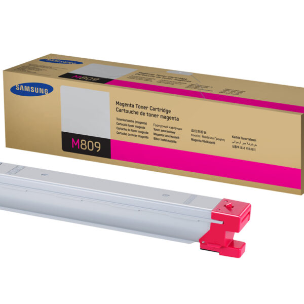 Samsung CLT-M809S Γνήσιο Toner Laser Εκτυπωτή Ματζέντα 15000 Σελίδων (SS649A)