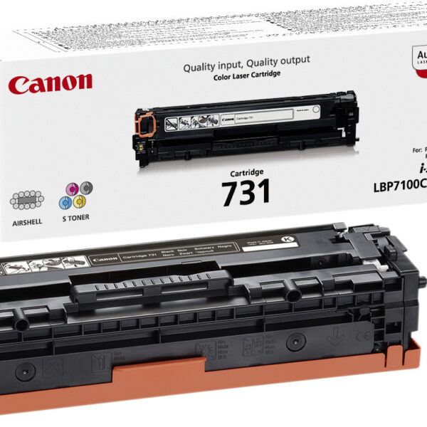 Canon 731 Γνήσιο Toner Laser Εκτυπωτή Κίτρινο 1500 Σελίδων (6269B002)