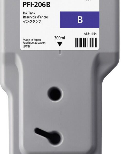 Canon PFI-206B Γνήσιο Μελάνι Εκτυπωτή InkJet Μπλε (5311B001)