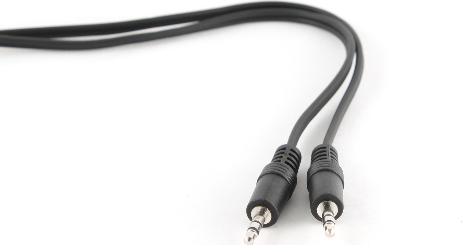 Cablexpert Καλώδιο 3.5mm male - 3.5mm male Μαύρο 1.2m (CCA-404)
