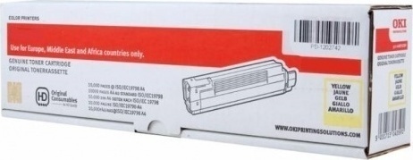 OKI 44844469 Γνήσιο Drum Laser Εκτυπωτή Κίτρινο 30000 Σελίδων