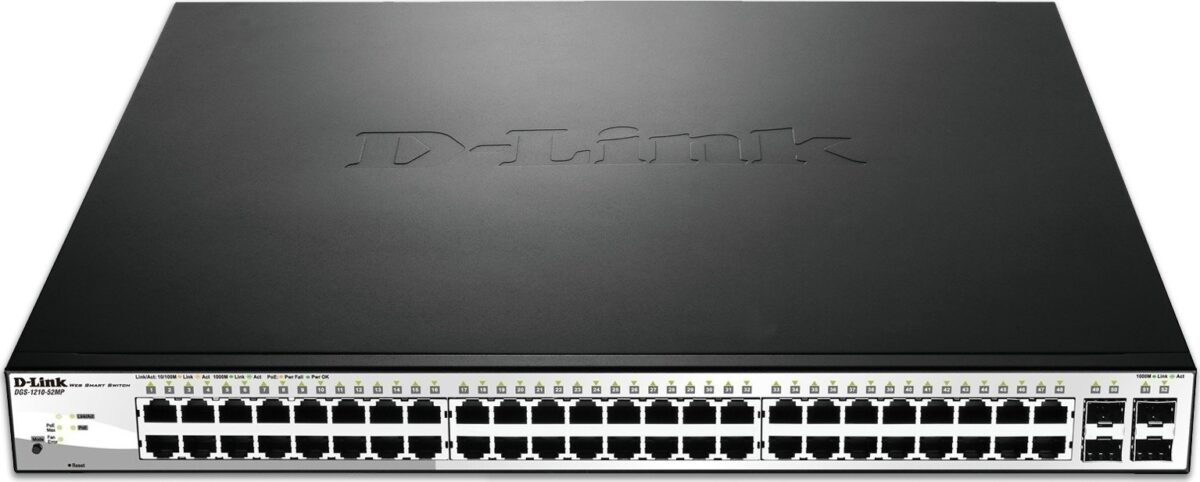 D-Link DGS-1210-52MP v2 Managed L2 PoE+ - Image 3