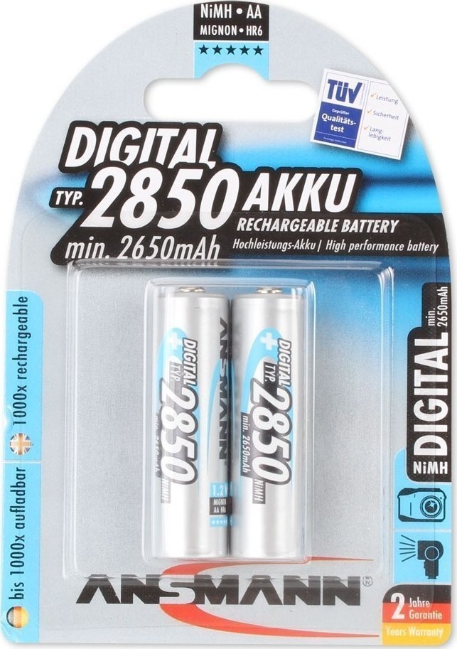 Ansmann Digital AA 2850mAh 1.2V 2τμχ