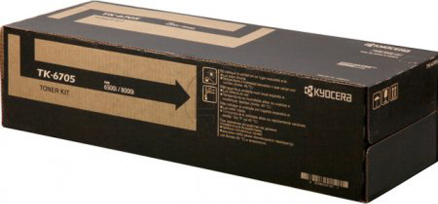 Kyocera TK-6705 Γνήσιο Toner Laser Εκτυπωτή Μαύρο 70000 Σελίδων (1T02LF0NL0)