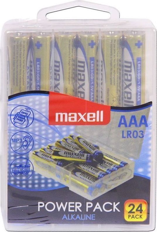 Maxell AAA 1.5V 24τμχ LR03-24MPP