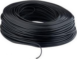 Techly U/UTP Cat.5e Καλώδιο Δικτύου Ethernet εξωτερικού χώρου 305m Μαύρο