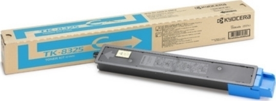 Kyocera TK-8325C Γνήσιο Toner Laser Εκτυπωτή Κυανό High Yield 12000 Σελίδων (1T02NPCNL0)