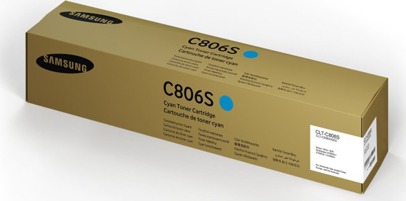 20160819123011_samsung_c806s_cyan_toner_clt_c806s_els Samsung CLT-C806S Γνήσιο Toner Laser Εκτυπωτή Κυανό 30000 Σελίδων (SS553A) - Image 1