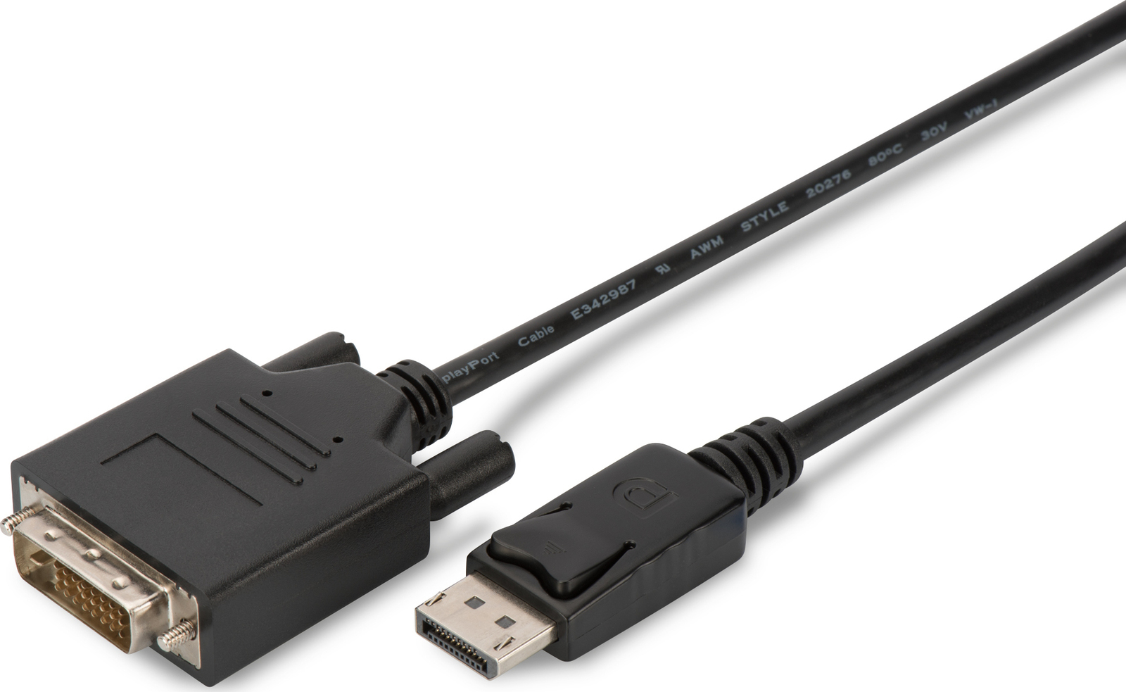 Digitus Cable DVI-D male - DisplayPort male 2m (AK-340301-020-S)