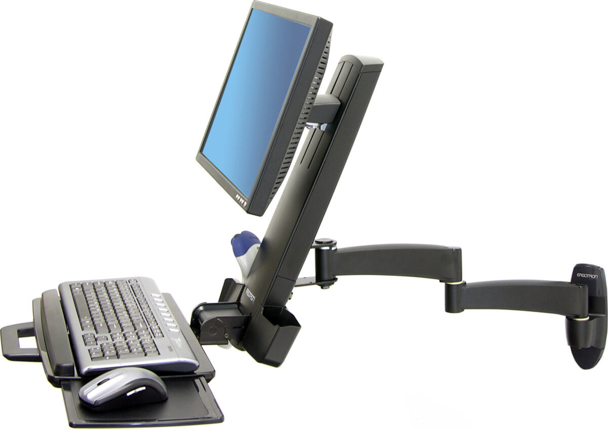 Ergotron 200 Series Επιτοίχια Βάση Οθόνης έως 24" - Image 1