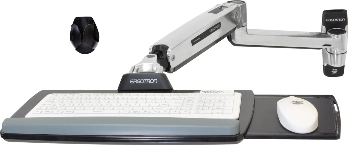 Ergotron LX Επιτοίχια Βάση Περιφερειακών Ασημί - Image 2
