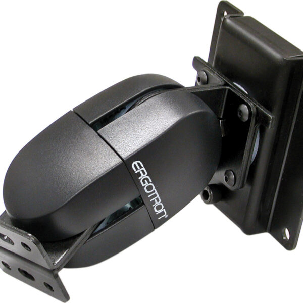 Ergotron 100 Series Double Pivot Επιτοίχια Βάση Οθόνης έως 27"