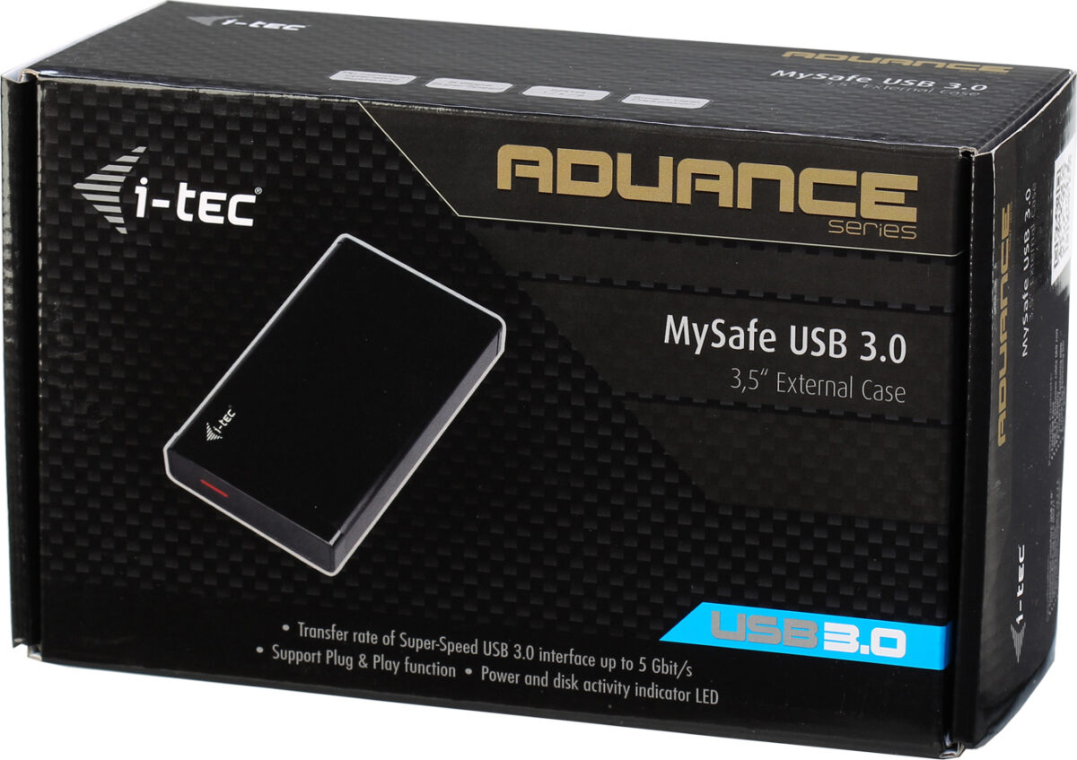 i-tec Mysafe Advanced Θήκη για Σκληρό Δίσκο 3.5" SATA III με σύνδεση USB3.0 - Image 6