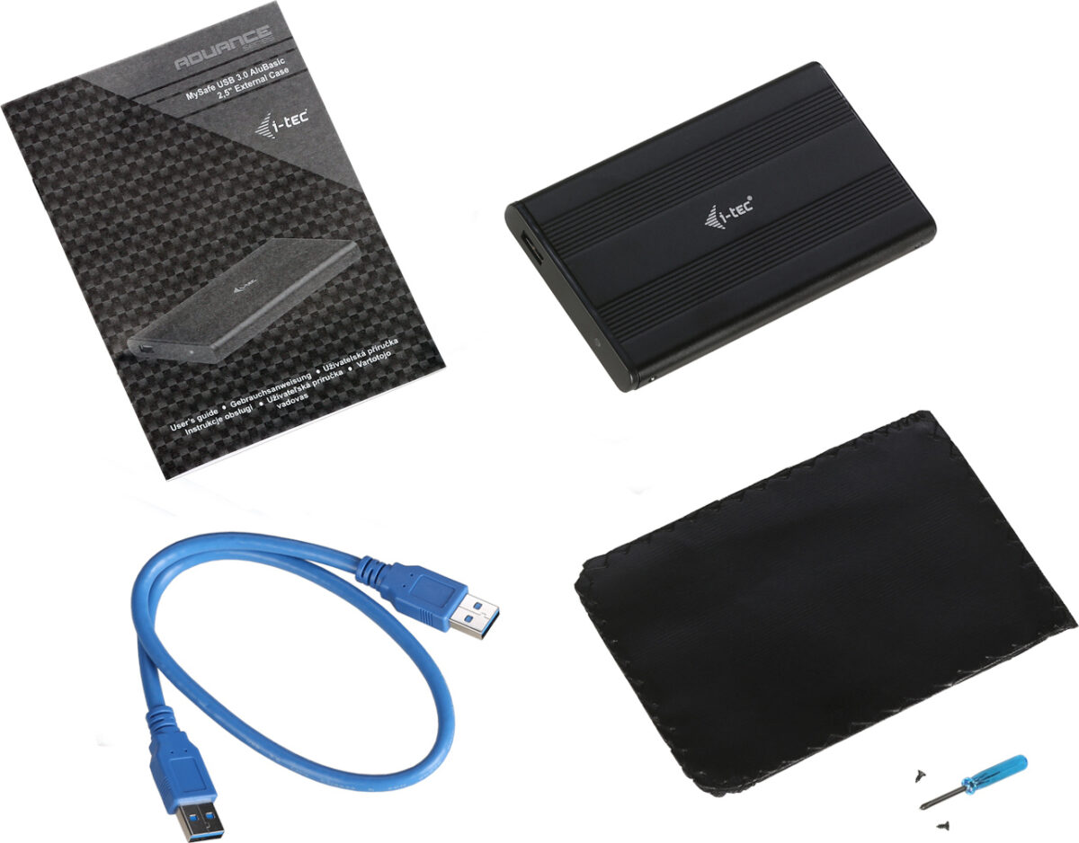 i-tec MySafe Advance AluBasic Θήκη για Σκληρό Δίσκο 2.5" SATA III με σύνδεση USB 3.0 - Image 3