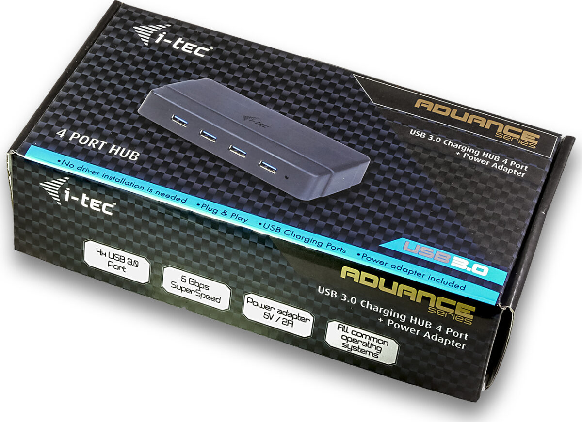 i-tec USB 3.0 Hub 4 Θυρών με σύνδεση USB-A & Θύρα Φόρτισης και Εξωτερική Παροχή Ρεύματος - Image 4