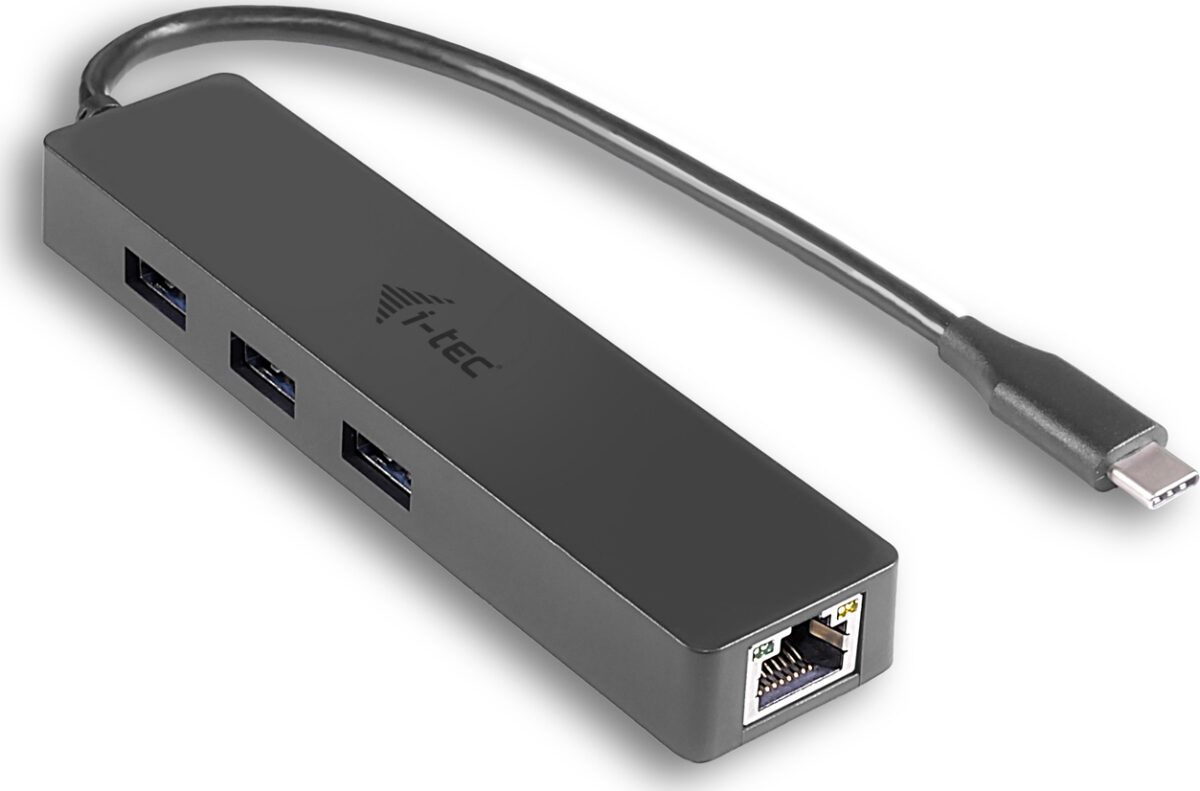 i-tec USB 3.0 Hub 3 Θυρών με σύνδεση USB-A / Ethernet - Image 1
