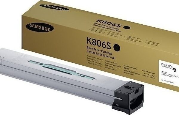 Samsung CLT-K806S Γνήσιο Toner Laser Εκτυπωτή Μαύρο 7500 Σελίδων (SS593A)