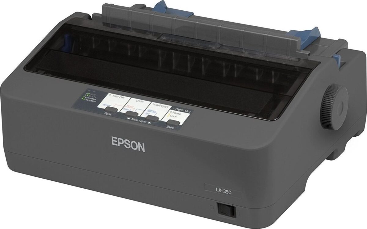 Epson LX-350 Ασπρόμαυρος Εκτυπωτής Dot Matrix - Image 2