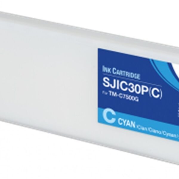 Epson SJIC30P Γνήσιο Μελάνι Εκτυπωτή InkJet Κυανό (C33S020640)