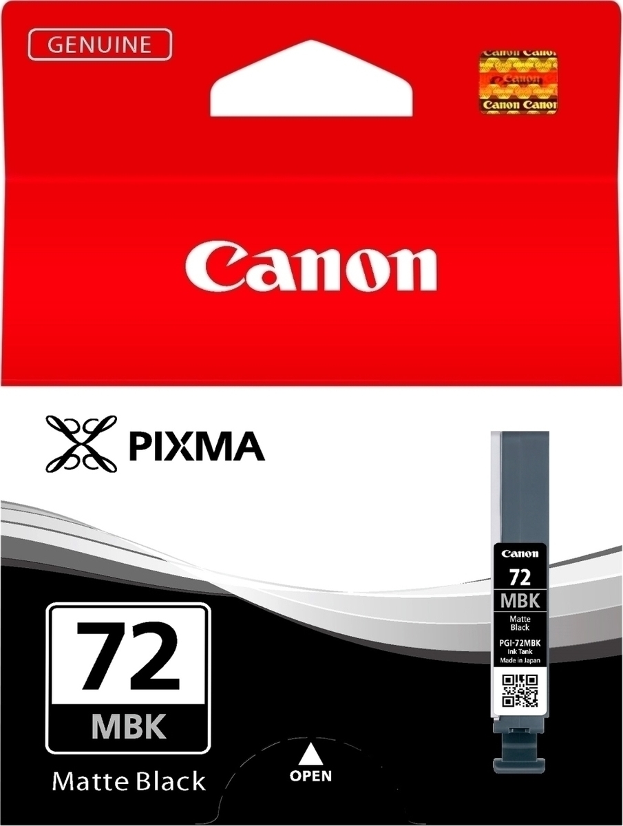 Canon PGI-72 Γνήσιο Μελάνι Εκτυπωτή InkJet Matte Μαύρο (6402B001)