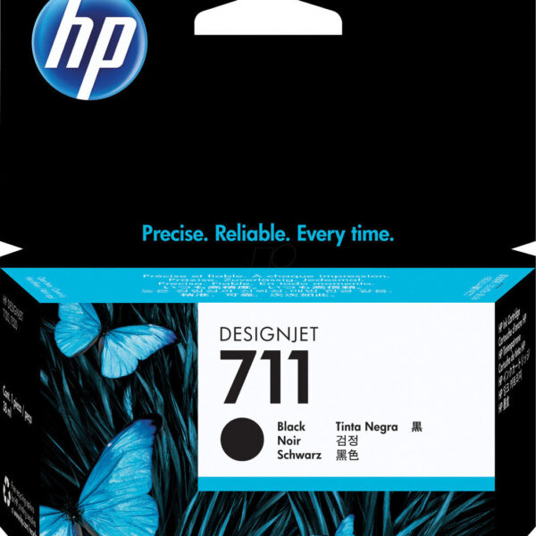 HP 711 Γνήσιο Μελάνι Εκτυπωτή InkJet Μαύρο (CZ129A)