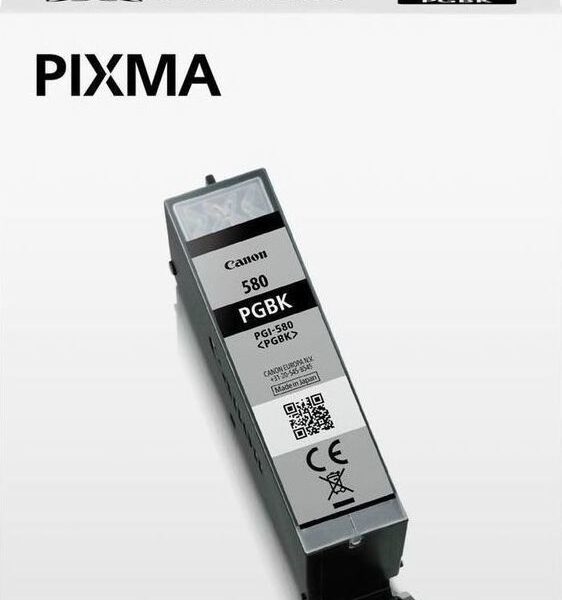 Canon PGI-580 Γνήσιο Μελάνι Εκτυπωτή InkJet Μαύρο (2078C001)